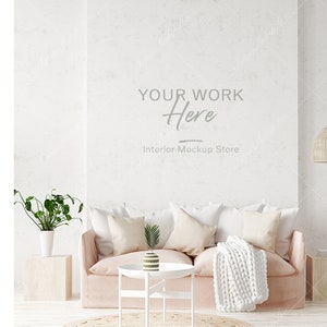 Blank Wall, Empty Wall mockup, Minimalist mockup, Living room mockup, Empty Wall, Wall mockup