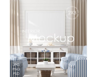 Frame mockup, 2x3 ratio frame mockup,  mockup Poster, frame mockup in home interior