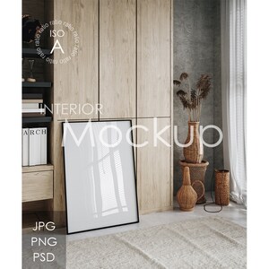 Rahmenmodell im Wohninterieur