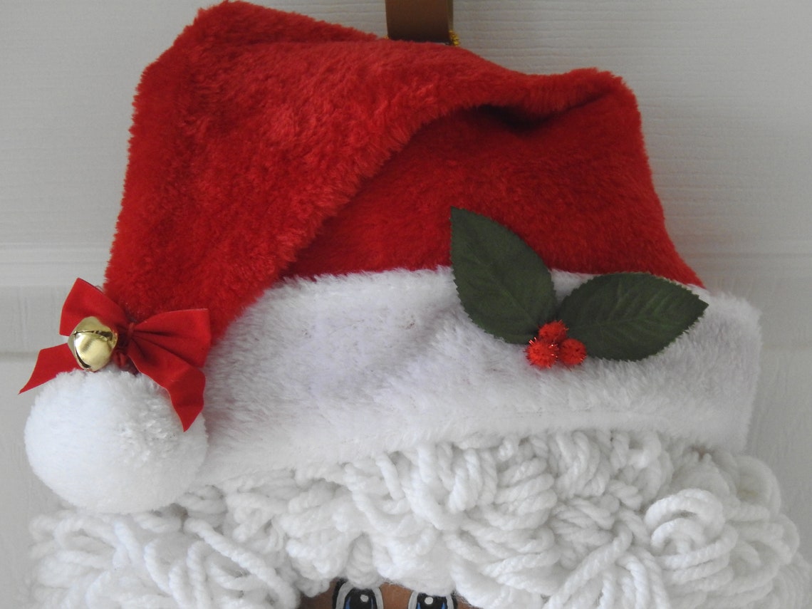 Bleach Bottle Santa Vintage Style Etsy