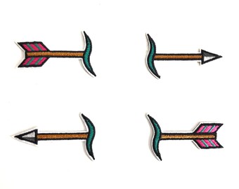 Archery Sport Bow Arrow Target Fun Embroidered Iron On Patch P-11-X