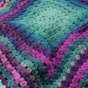 Crochet Rosemary blanket pattern PDF pattern image 2