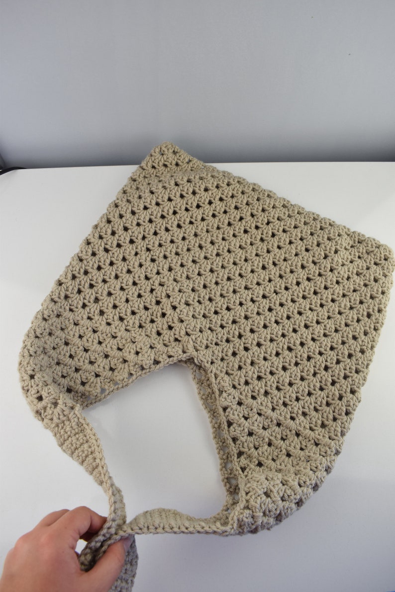 Not your granny crochet bag PATTERN crochet tote bag granny stitch bag pattern-Crochet pattern image 4