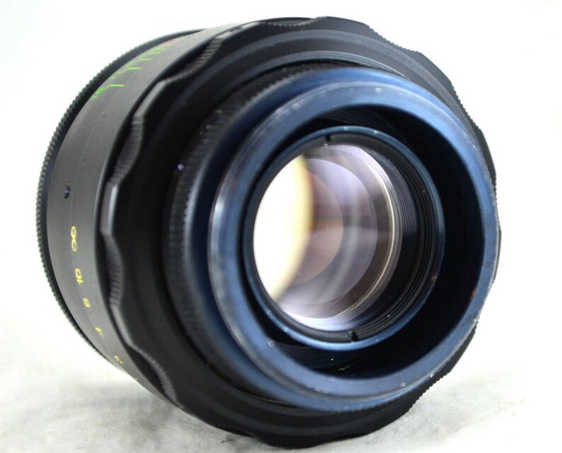 Helios 442 f2 58mm lens M42 USSR Variations adapter for Canon Etsy