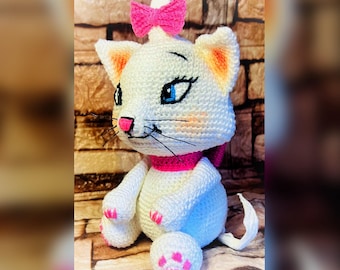 Pattern Marie cat amigurumi