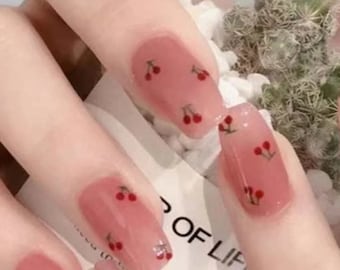 Short Square Nails Etsy Short Square Nails Etsy