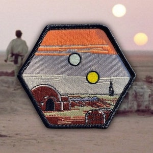 Tatooine Hex Embroidered Patch