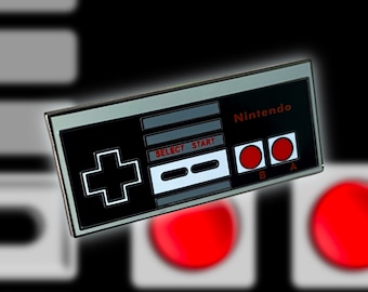 Retro Controller Enamel Pin