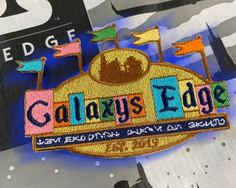 The Edge of the Galaxy Embroidered Patch