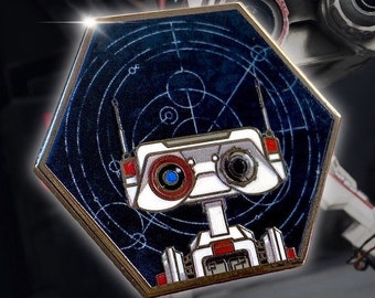 BD-1 HEX Enamel Pin (Star Wars Inspired Pins)