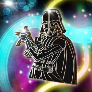 Sailor Death Star Pin (Darth Vader/Sailor Moon Crossover Enamel Pin)