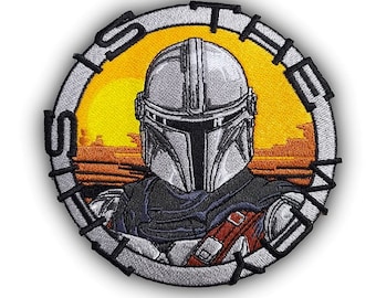 The Mandalorian This is the Way HOOK & LOOP Embroidered Patch