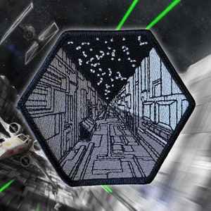 The Trench (Death Star) Hex Embroidered Patch