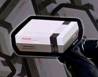 Retro Entertainment System (All Weather proof sticker/decal/vinyl sticker).