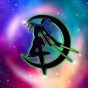 Sailor Guardian Ahsoka Pin/Ahsoka Tano/ Glow in the dark blade