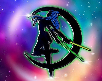 Sailor Guardian Ahsoka Pin/Ahsoka Tano/ Glow in the dark blade