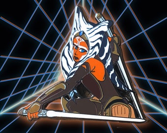 Fulcrum Ahsoka Tano Enamel Pin/Glow in the Dark