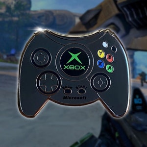 Retro Box Controller Hard Enamel Pin