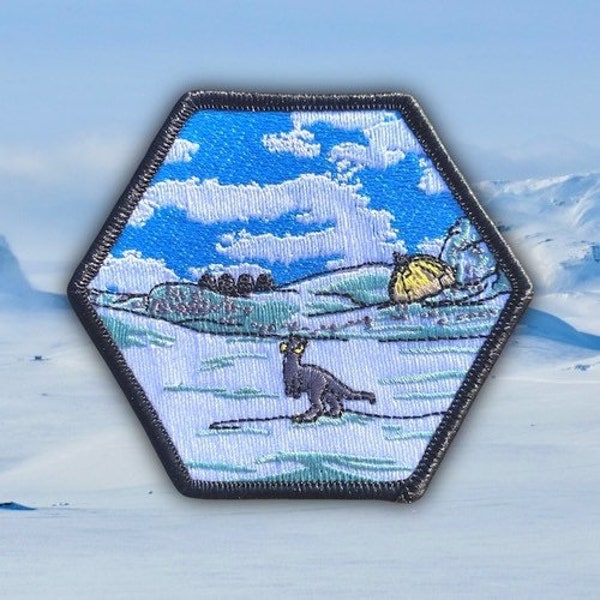 Hoth Hex Embroidered Patch