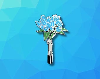 Tulip Skywalker enamel pin