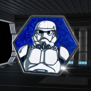 TK Stormtrooper Hexagon Enamel Pin (San Diego Comic Con 2022 Exclusive)