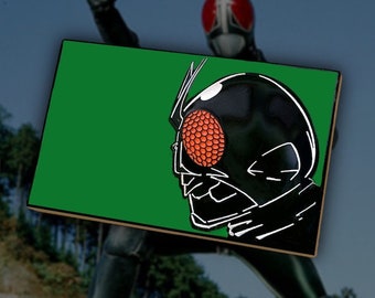 Shin Rider (GLOWS IN DARK) Enamel Pin