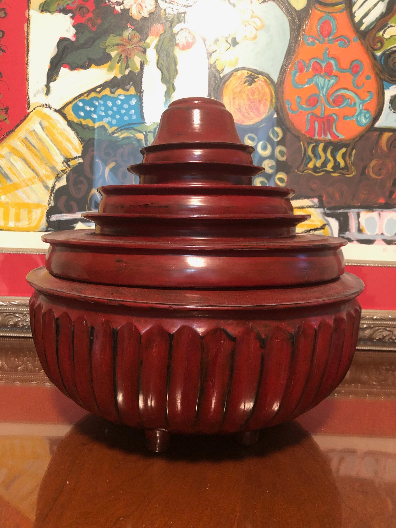 Burmese Red Lacquer - Etsy