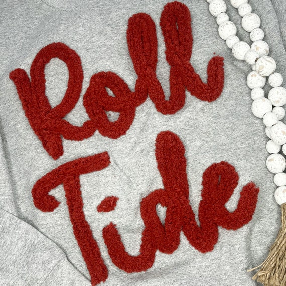 Custom Chenille Appliqu Sweatshirt Double Word