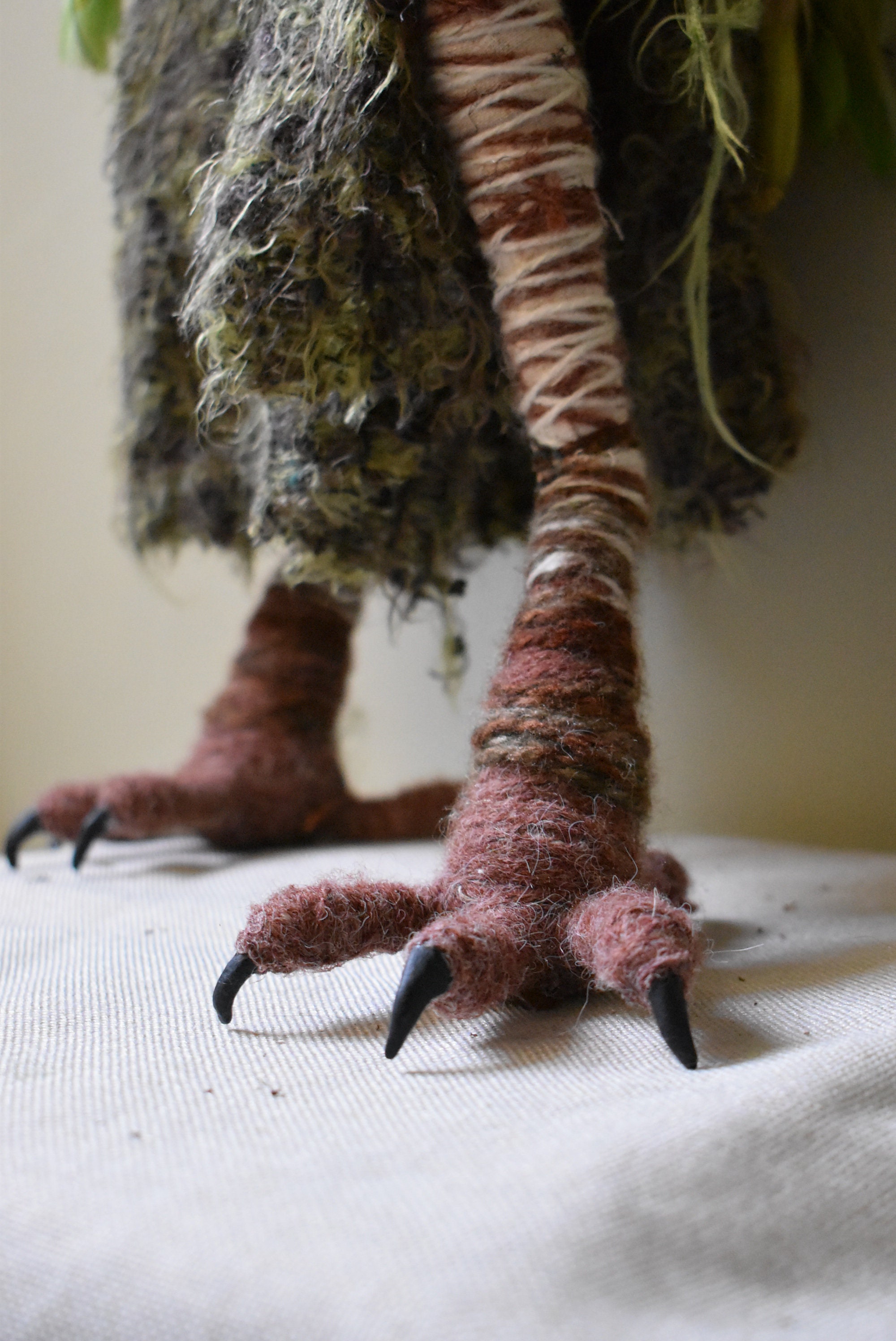 The Lady of the Wood Blodeuwedd OOAK Welsh Mythology, Folklore Inspired