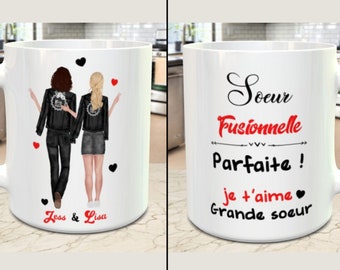 Mug Soeur Etsy France