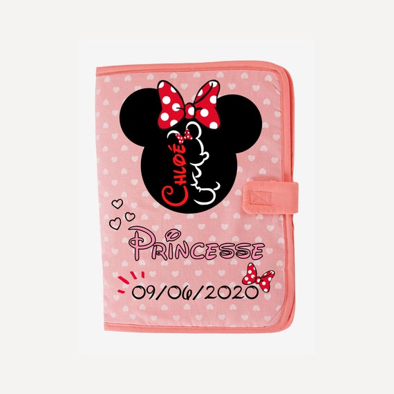 Protege Carnet De Sante Bebe Type Mickey Minnie Personnalise Etsy