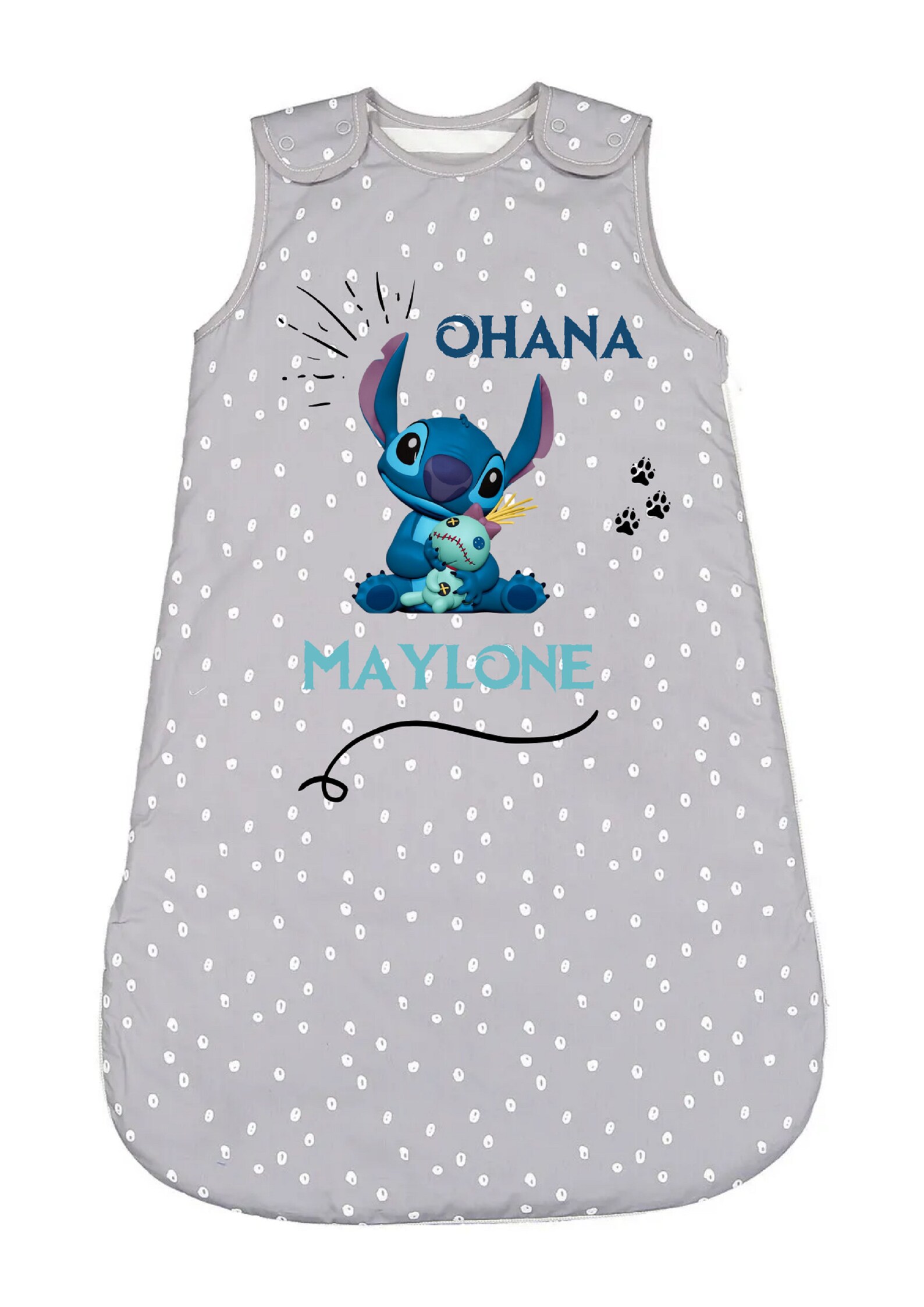 doudou stitch personnalis�