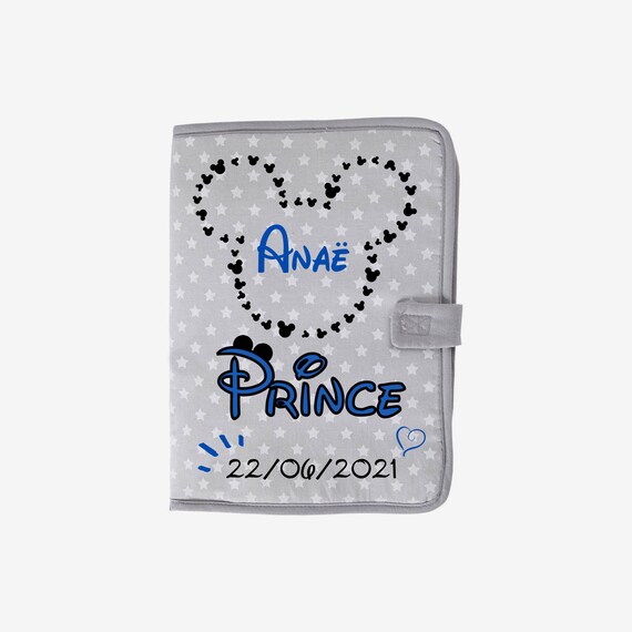 Protege Carnet De Sante Bebe Type Mickey Minnie Personnalise Etsy