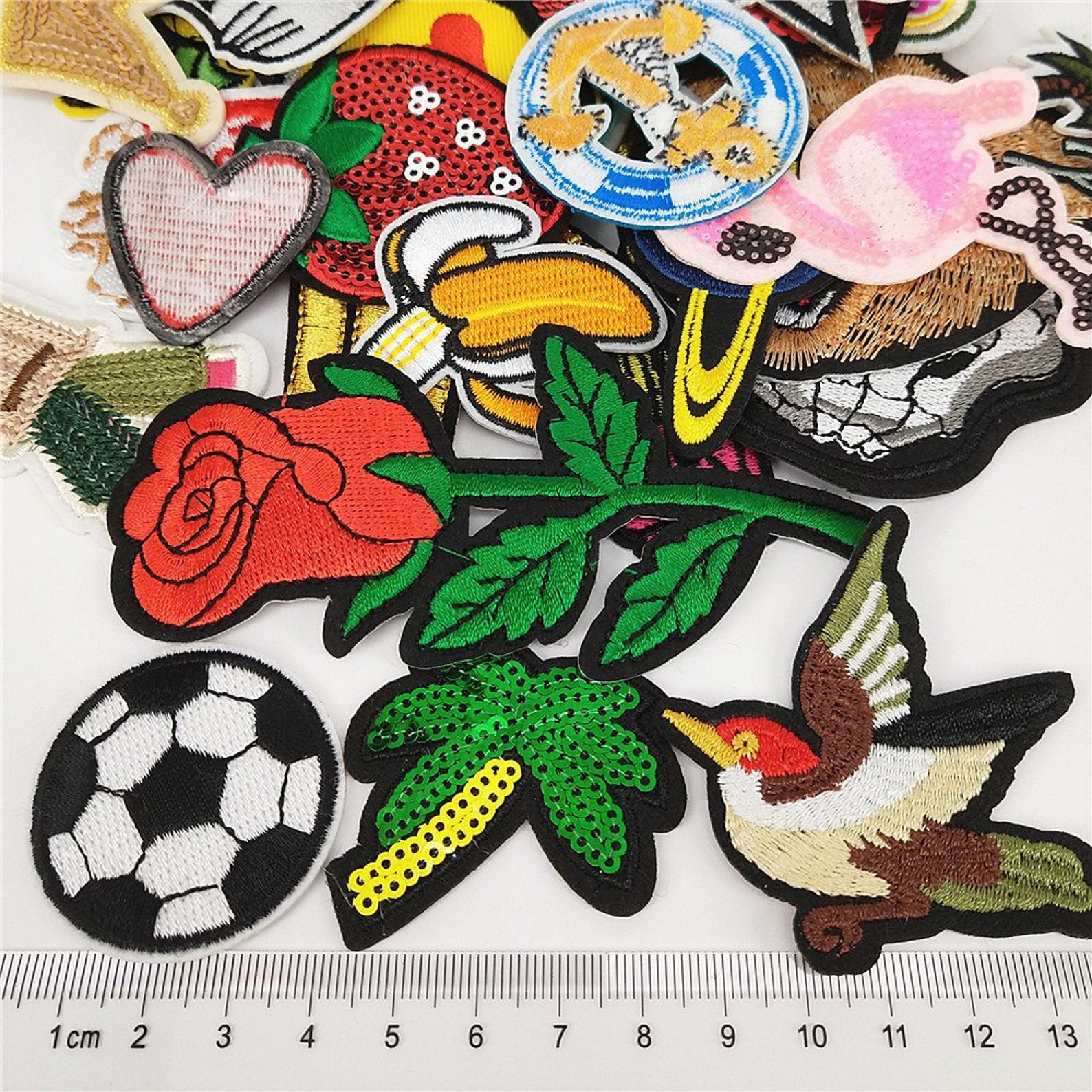 IRON ON PATCHES Bulk Assorted Bundle Diy Accesories Etsy