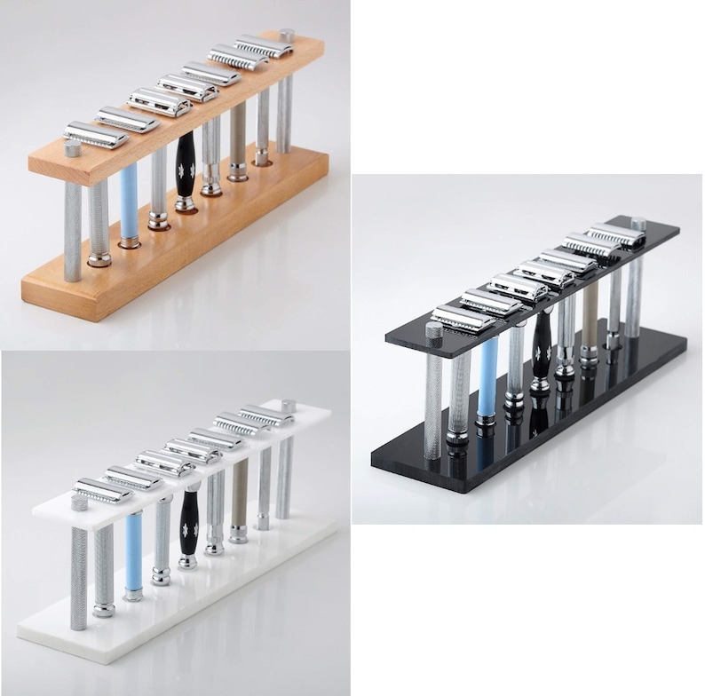 Multi Razor Stand Holds 7 Razors Etsy