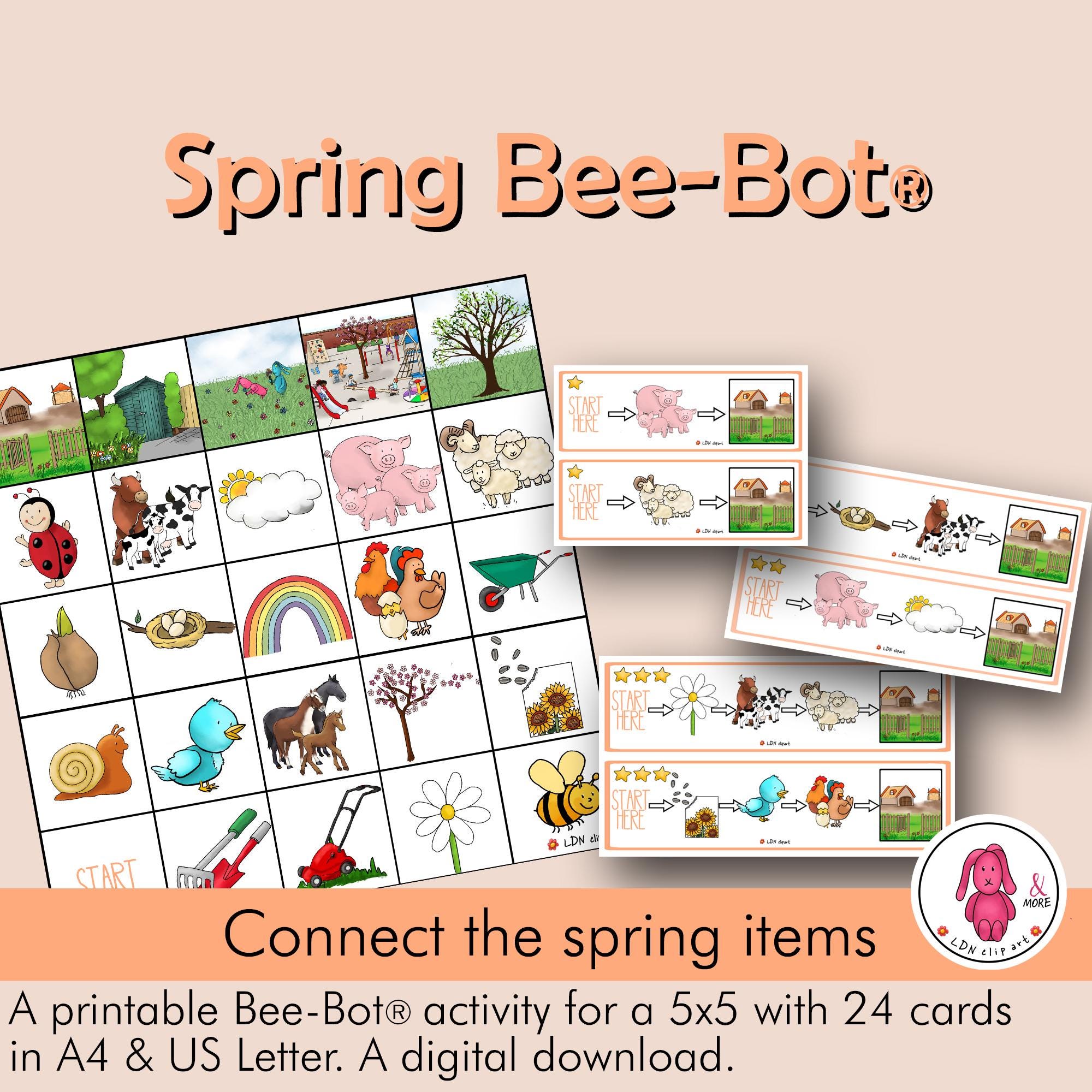 beebot-mat-etsy-uk for Bee Bot Mats Printable Free Pdf Beebot Mat - Etsy UK for Bee Bot Mats Printable Free Pdf