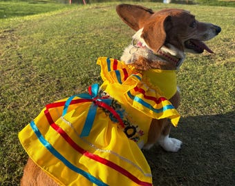 Yellow Maria dress