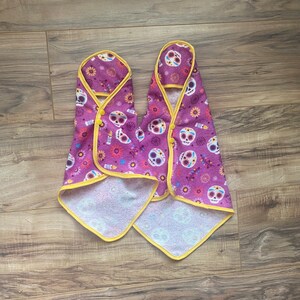 Día de los muertos bath robe