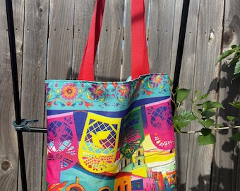 Pueblo tote bag