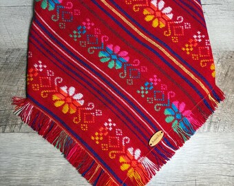 Red flowers bandana