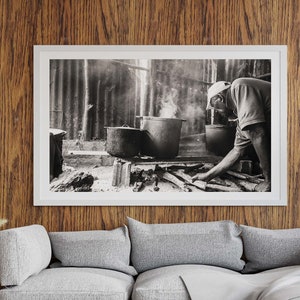 Jamaica Food Printable Art | Jamaica Digital Download | Afro Caribbean | Black White Photography | Jamaican Photography | Jamaica Wall Art
