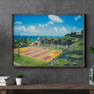 Castillo de San Cristóbal | Old San Juan Downloadable Print | Puerto Rican Printable Art | Viejo San Juan | Puerto Rico Digital Print