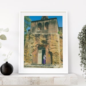 Ethiopian Printable Art | Christian Wall Art | East African Art | Ethiopia Downloadable | Africa Travel Poster | Ethiopian Digital Download