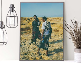 Dallol Digital Print | Ethiopian Art | Africa Digital Download | Ethiopia Photography | Ethiopia Art Print | Ethiopian Downloadable Poster