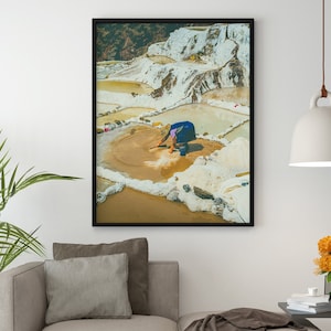 Salt Mine Printable Art | Peru Art Print | Peruvian Art | Peru Wall Art | Peru Photography | Peru Poster | Peru Digital Download | Peru Art