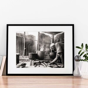 Jamaica Food Printable Art | Jamaica Digital Download | Afro Caribbean | Black White Photography | Jamaican Photography | Jamaica Wall Art image 3