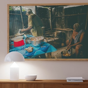 Jamaican Food Print | Jamaica Digital Download | Black Caribbean Poster | Jamaica Wall Art | Jamaica Printable Photography