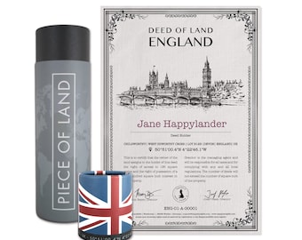A verdadeira Inglaterra como um presente único