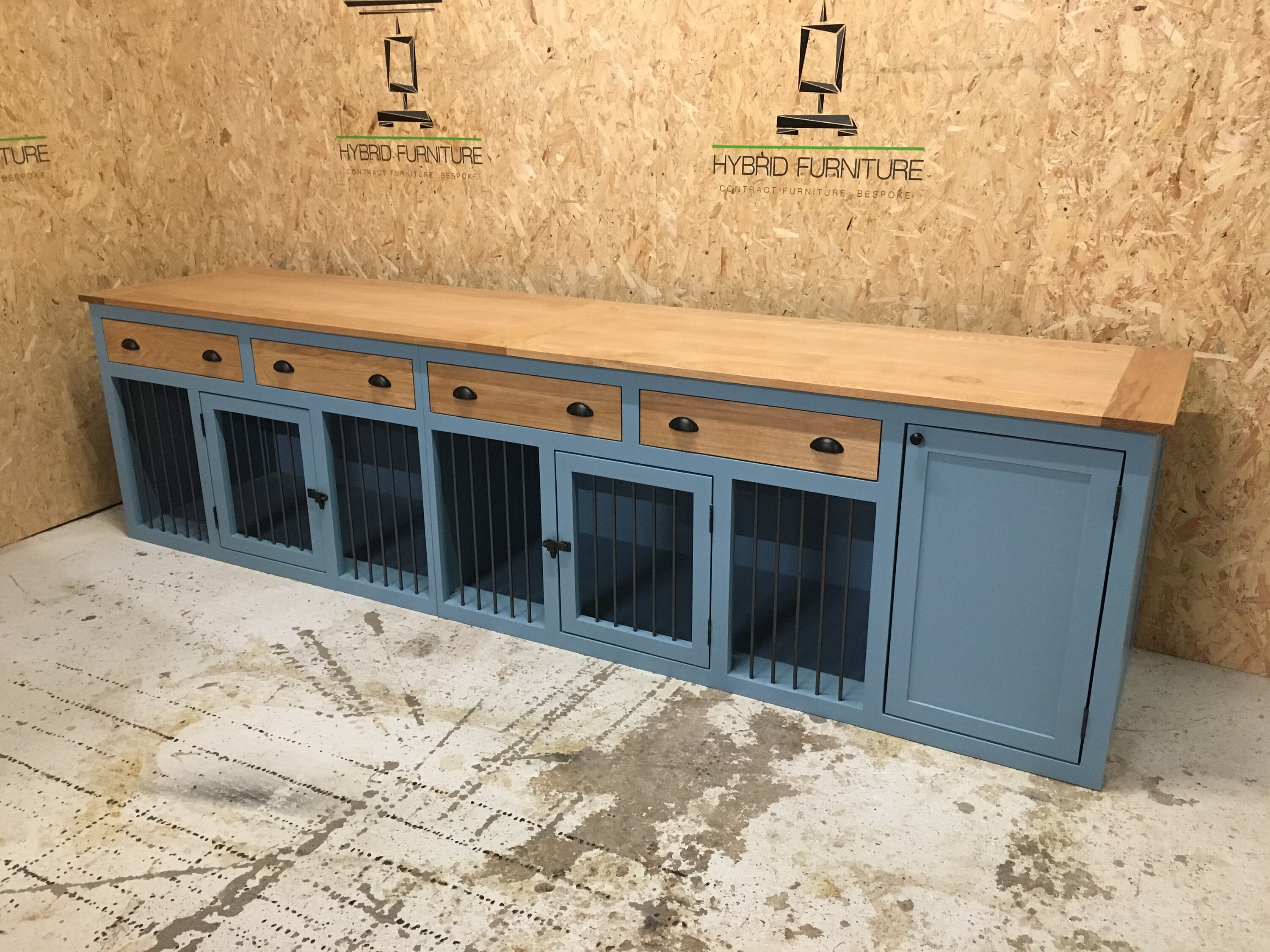 Wooden Dog Crate Dog Crate Furniture Dog Crate Sideboard Etsy UK