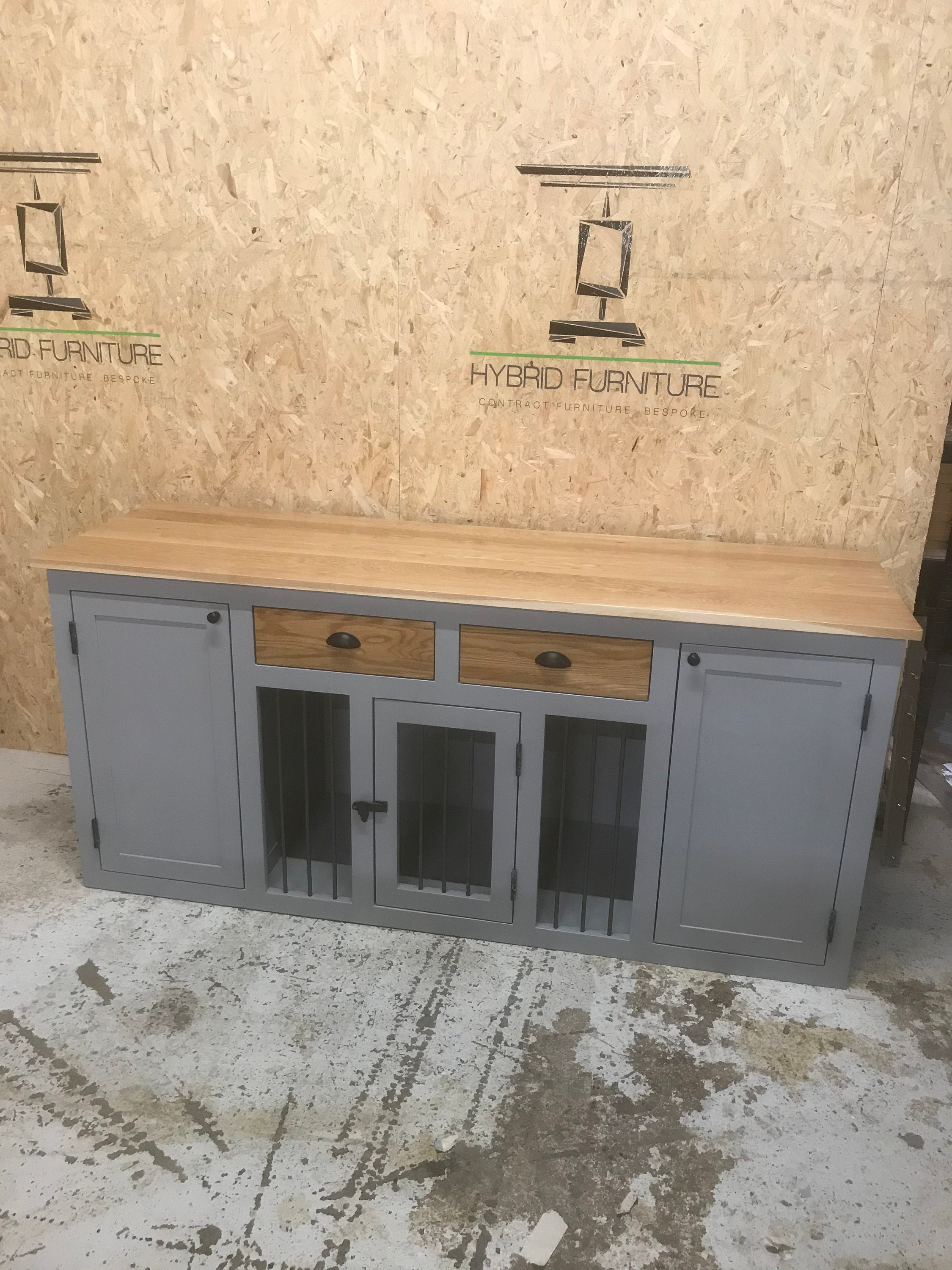 Wooden dog crate dog crate furniture dog crate sideboard | Etsy
